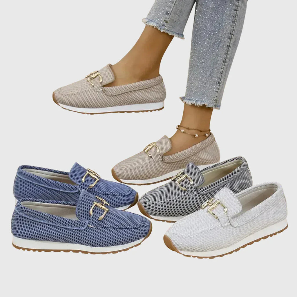 Miranda -  Mocasín Deportivo con Hebilla Dorada