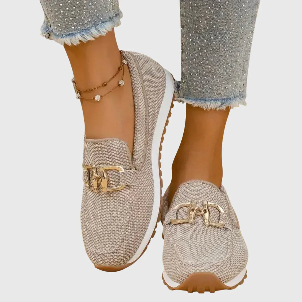 Miranda -  Mocasín Deportivo con Hebilla Dorada