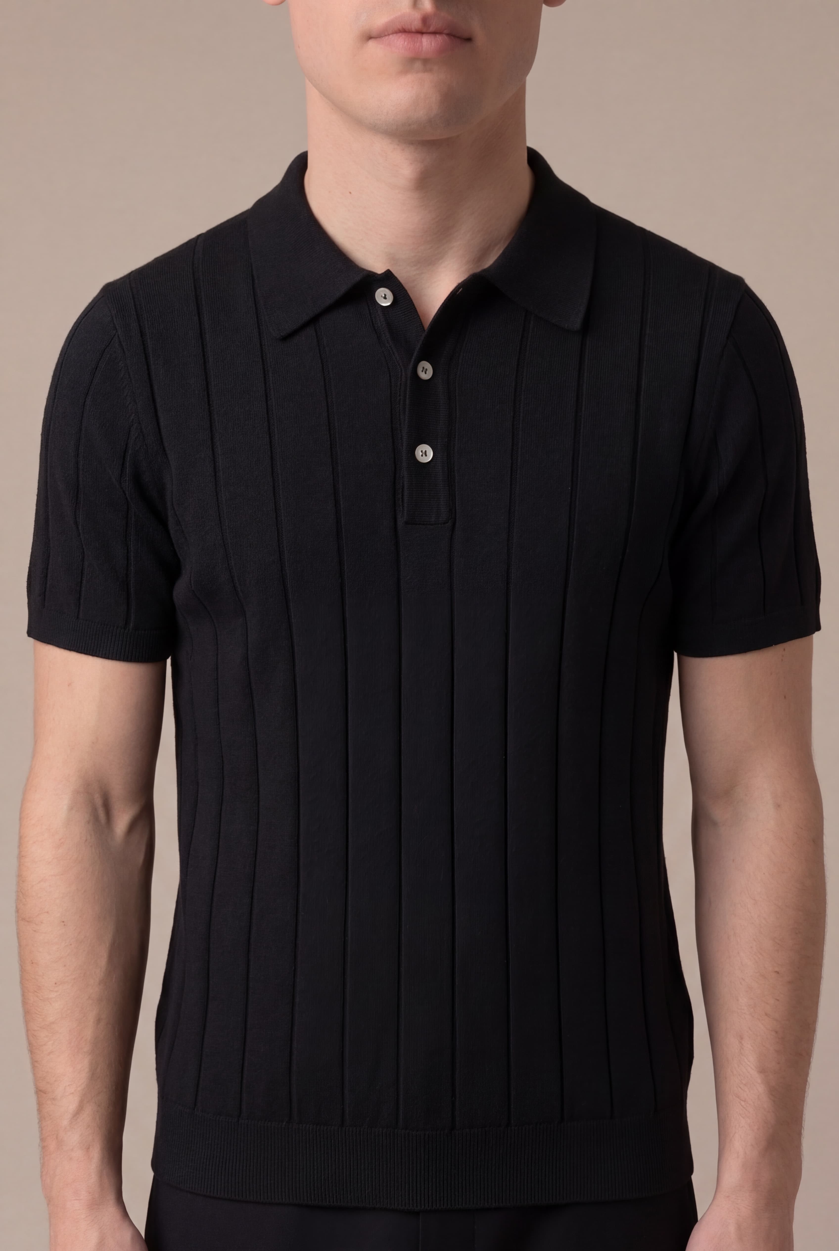 Walter - Polo Venezia negro