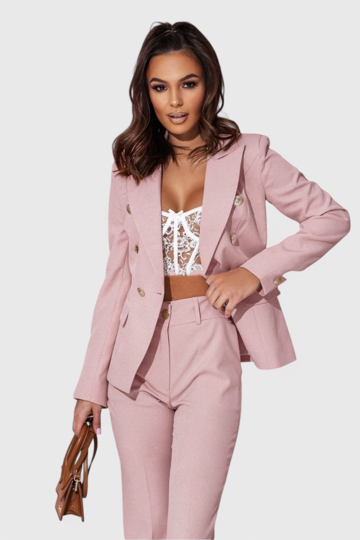 Rosario - Conjunto de Blazer y Pantalones Elegante