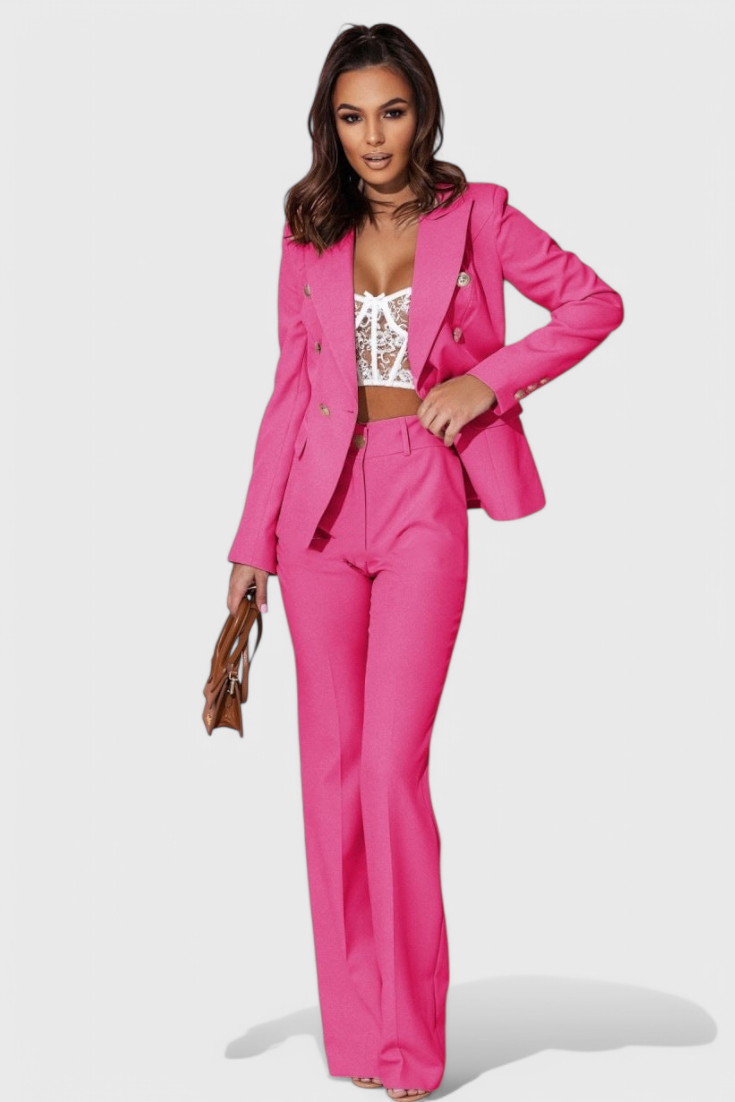 Rosario - Conjunto de Blazer y Pantalones Elegante