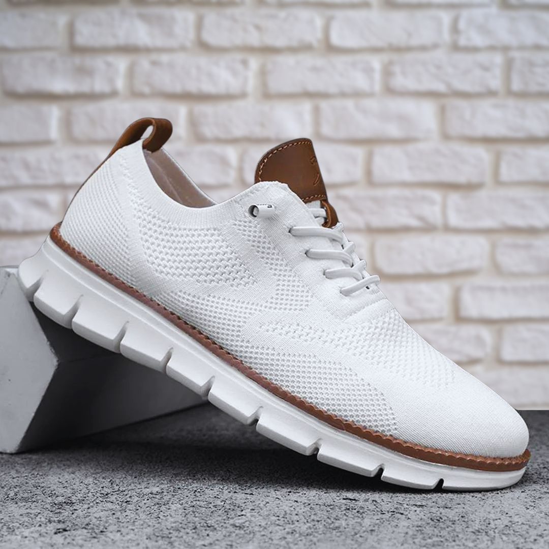 Gaston - Zapatos Transpirables Ultracomfort Blancos