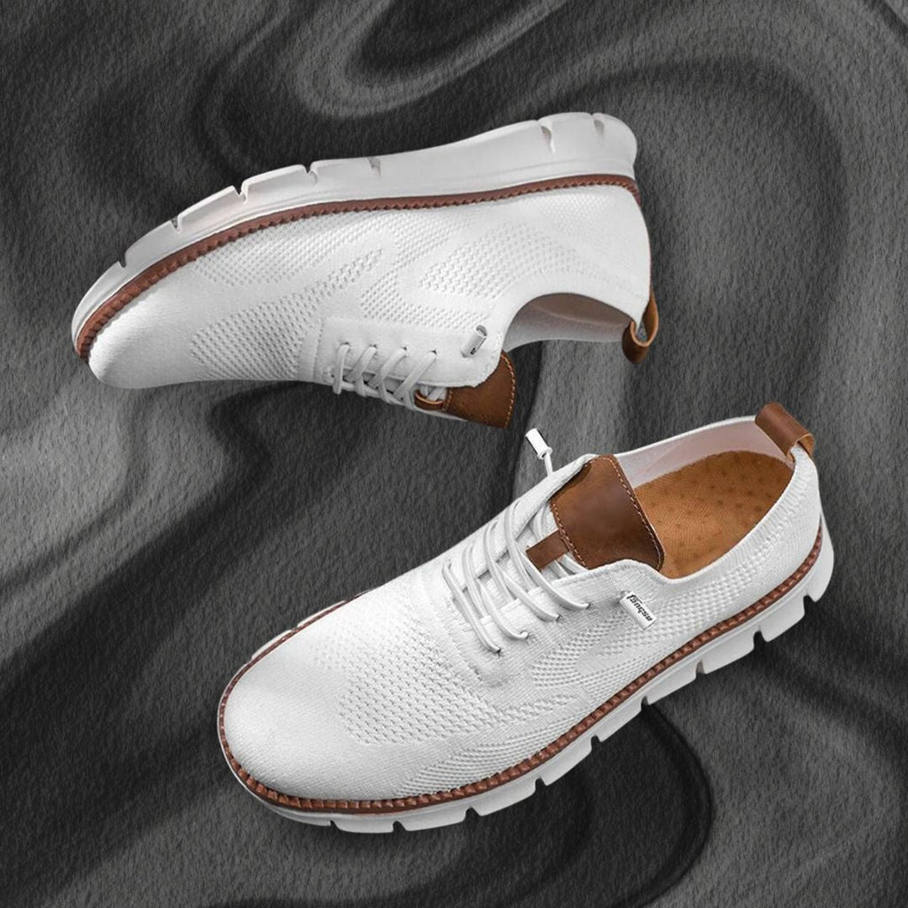 Gaston - Zapatos Transpirables Ultracomfort Blancos