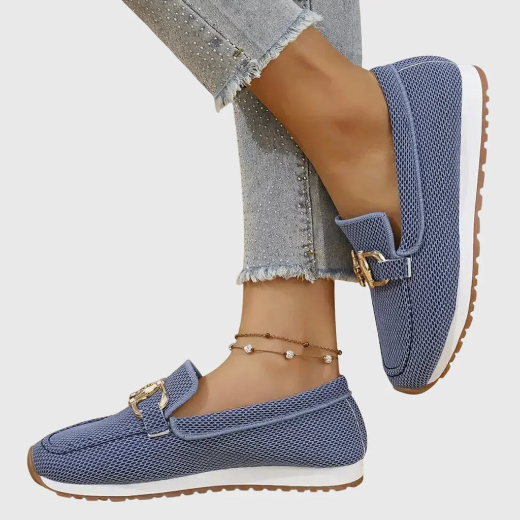 Miranda -  Mocasín Deportivo con Hebilla Dorada