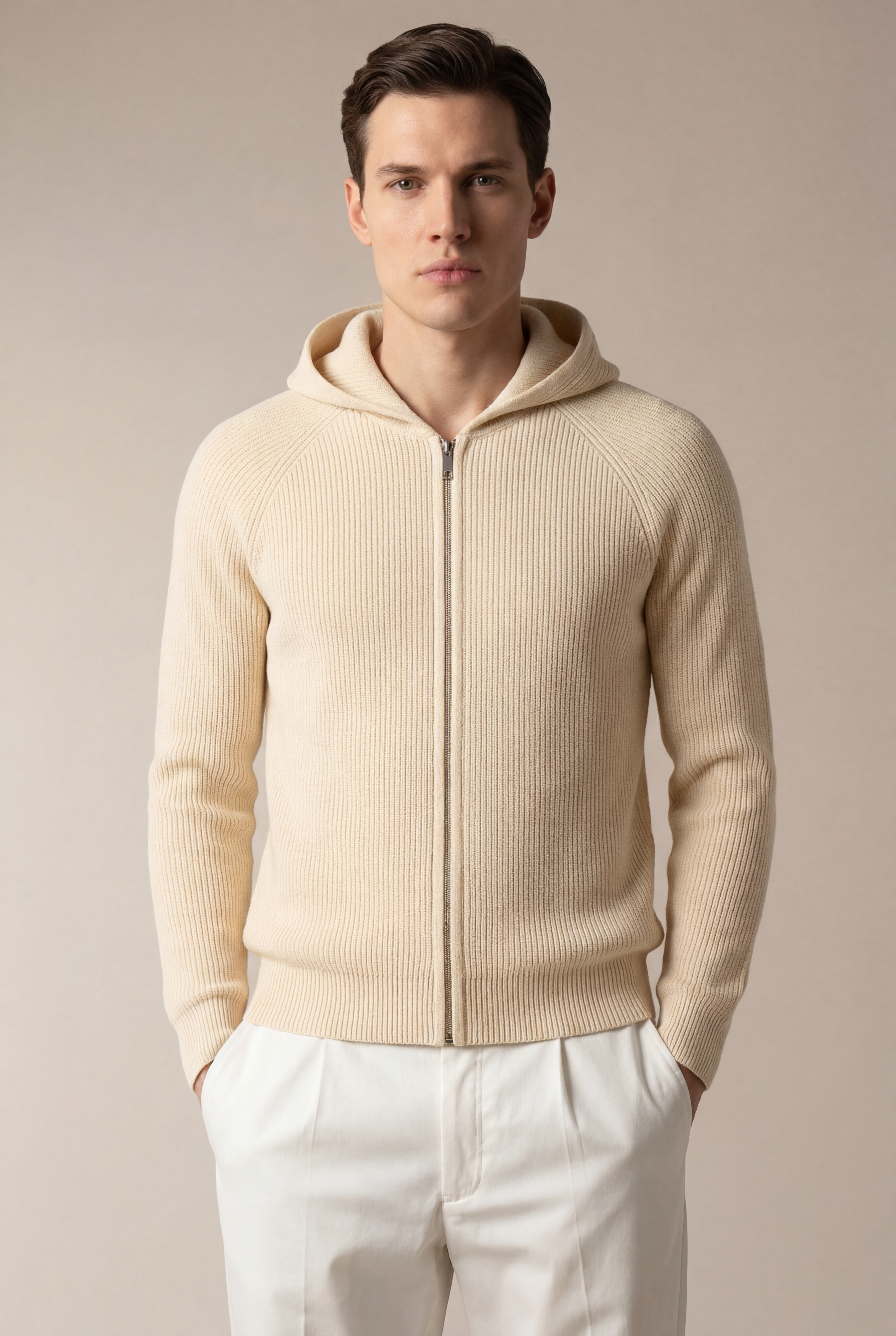 Gino - Siro Voyager con cremallera Color Beige