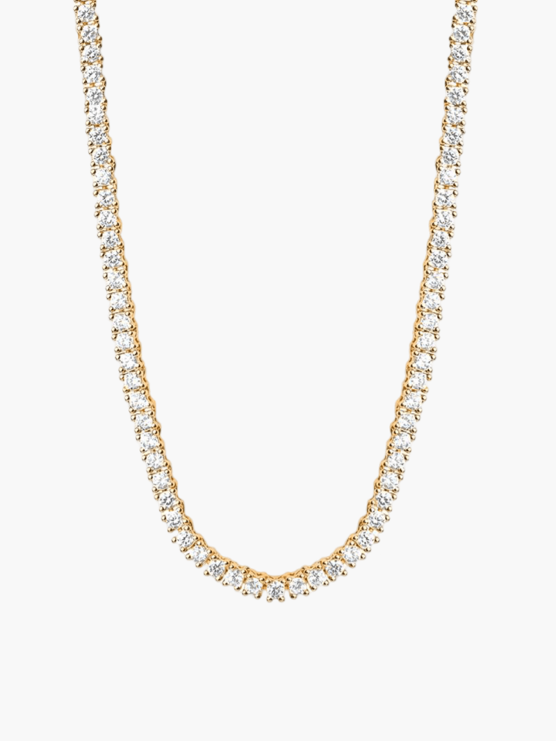 Sabrina - Gargantilla Rivière brillante con elegancia sofisticada