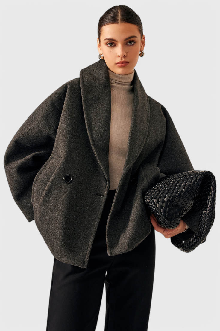 Helena - Abrigo de Tweed Oversized