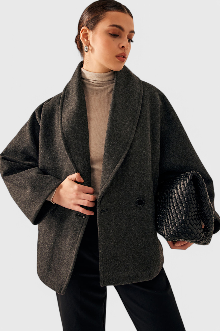 Helena - Abrigo de Tweed Oversized