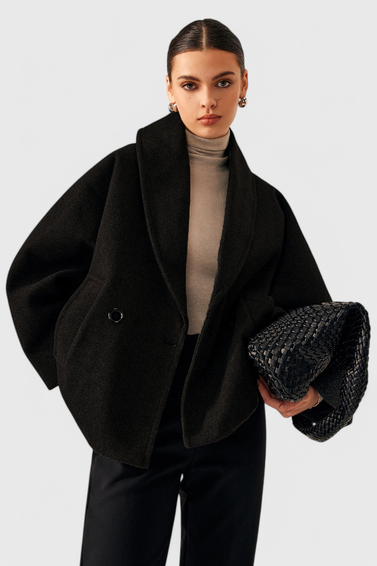 Helena - Abrigo de Tweed Oversized