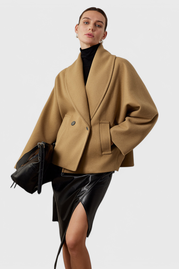 Helena - Abrigo de Tweed Oversized