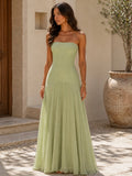 Josefina - Vestido con diseño de hombros descubiertos