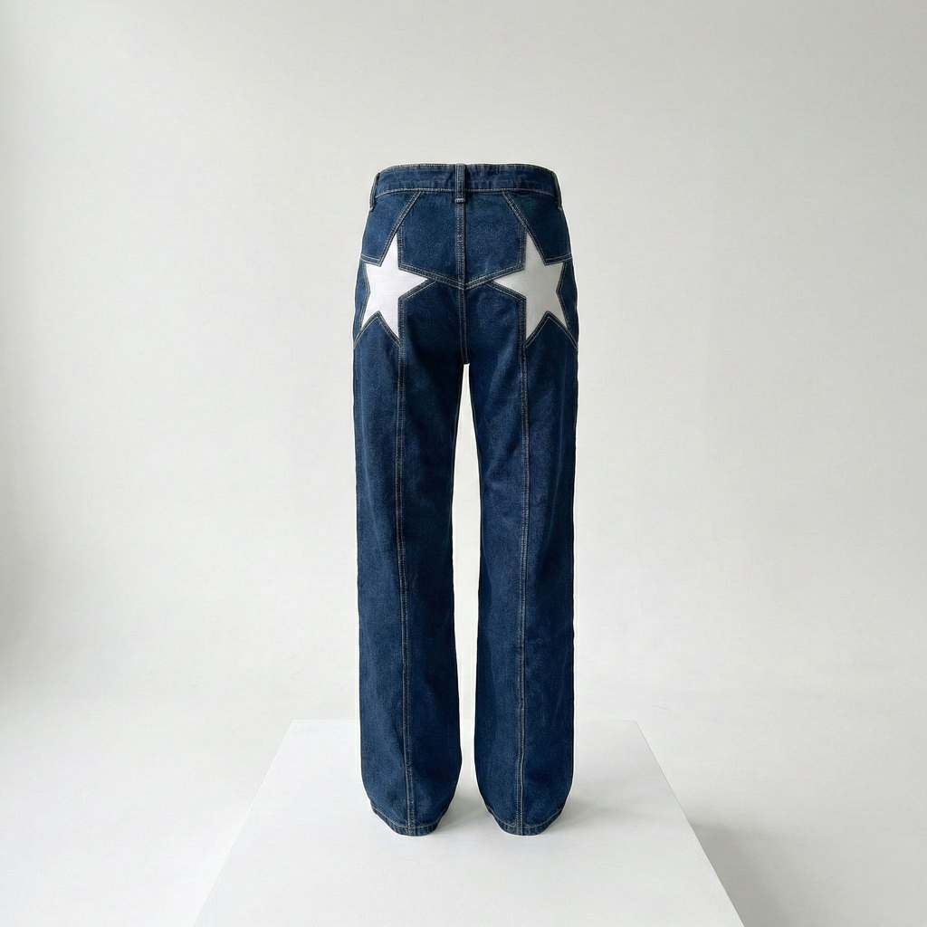 Emilse - Pantalón campana Estrella