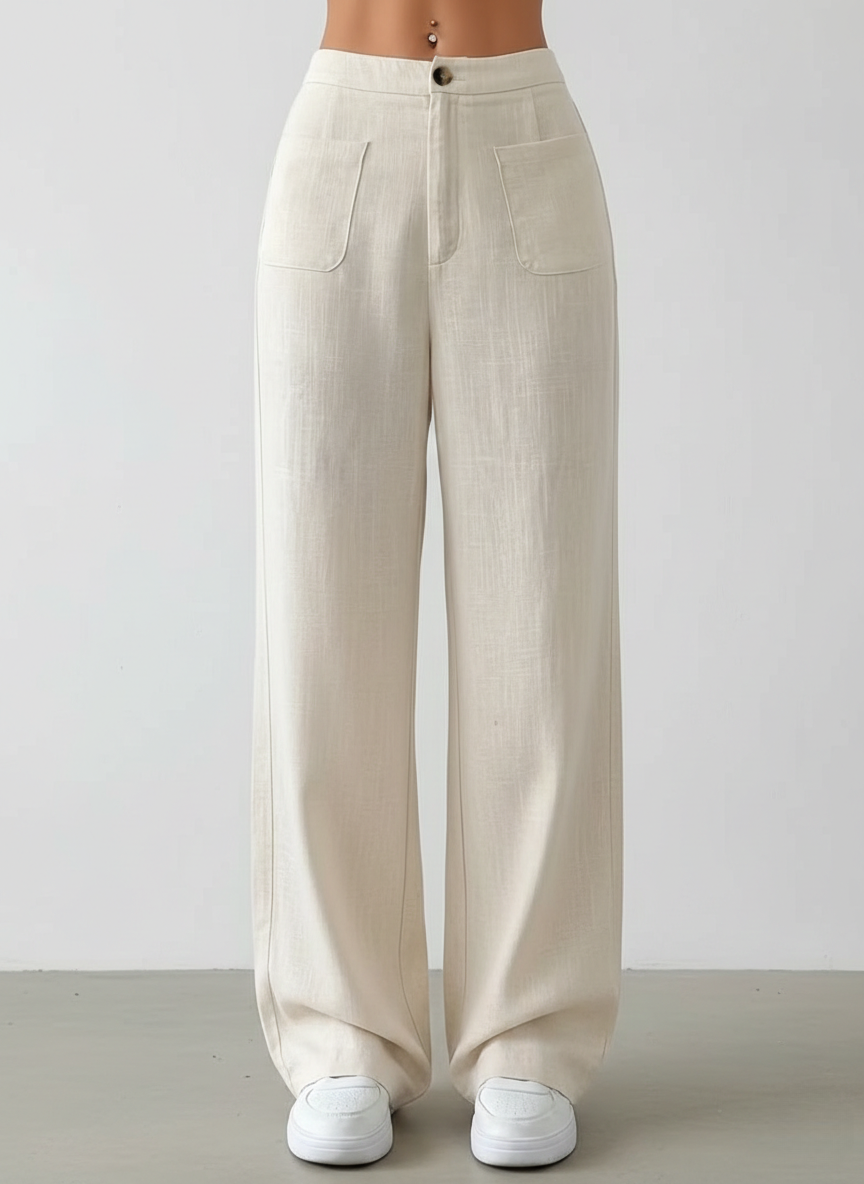 Sara - Pantalón Lino