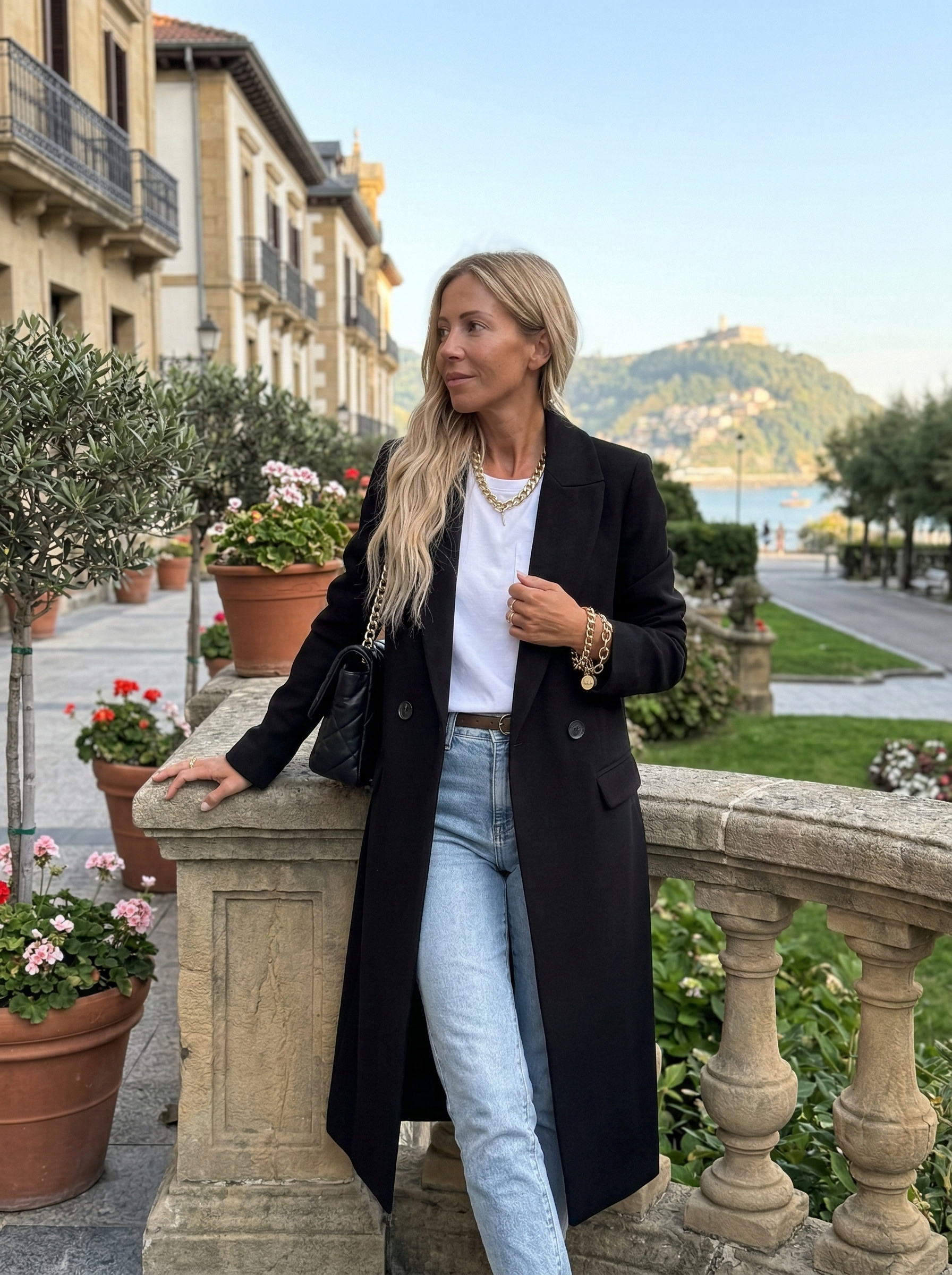 Carla - Abrigo largo clásico Arantxa