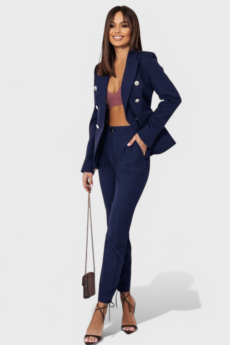 Rosario - Conjunto de Blazer y Pantalones Elegante