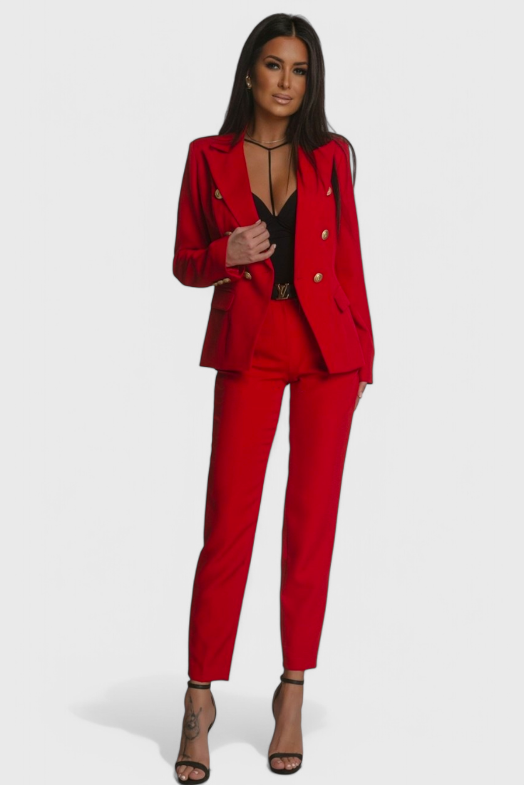 Rosario - Conjunto de Blazer y Pantalones Elegante