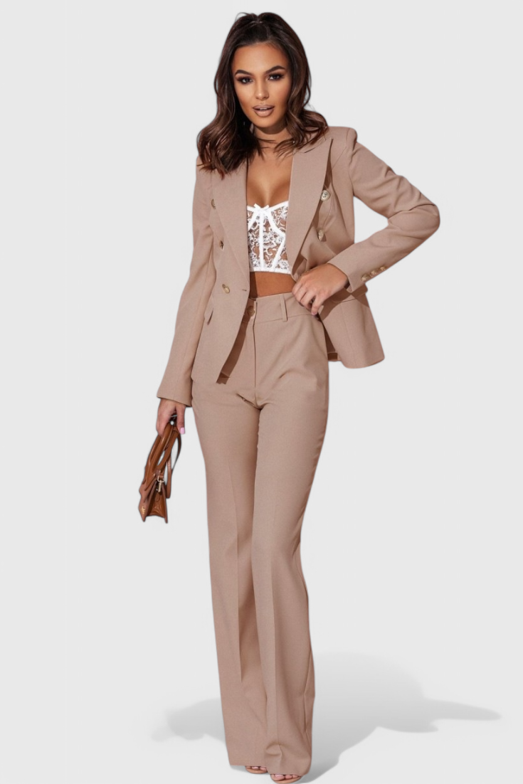 Rosario - Conjunto de Blazer y Pantalones Elegante