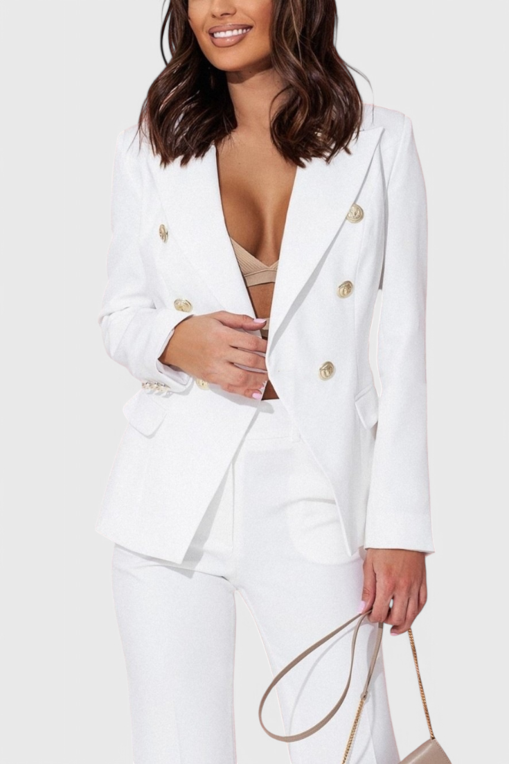 Rosario - Conjunto de Blazer y Pantalones Elegante