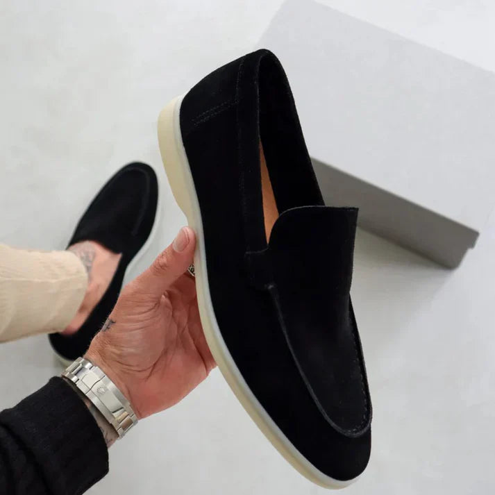 Angel - Elegantes mocasines de ante