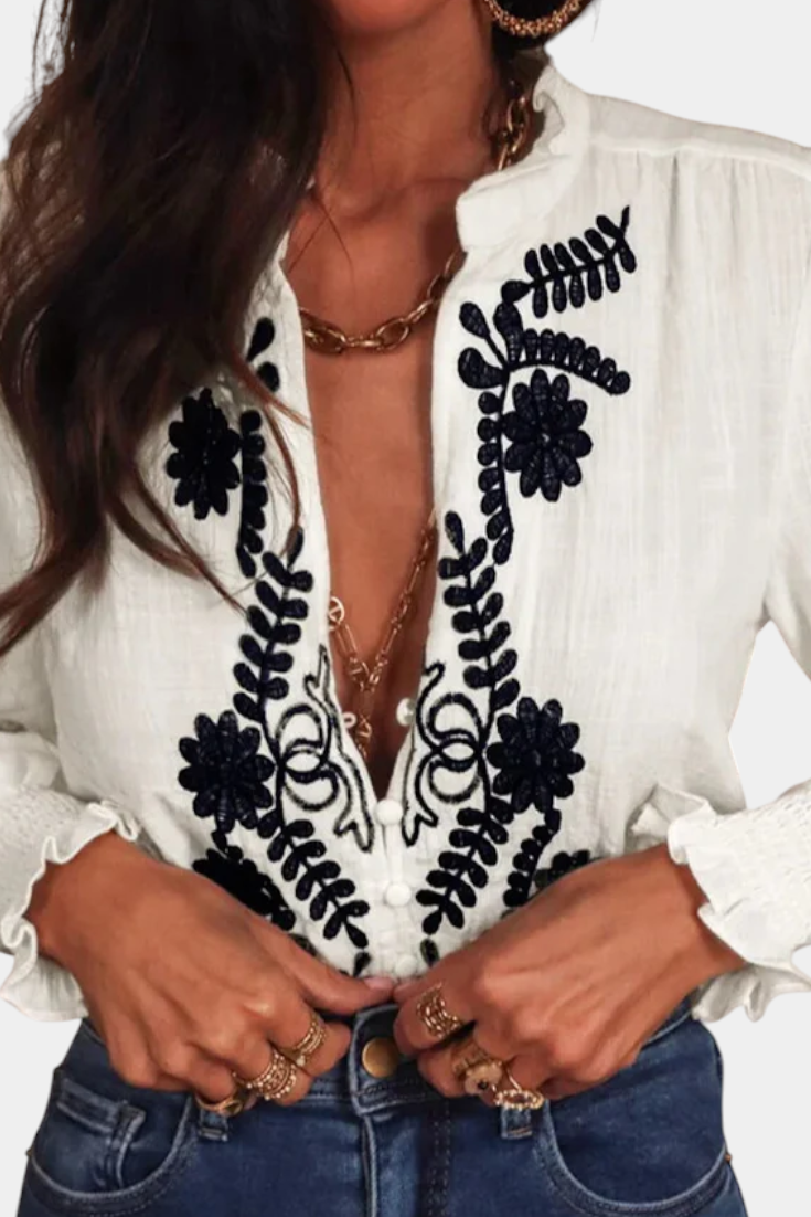 Sahara - Blusa Petals