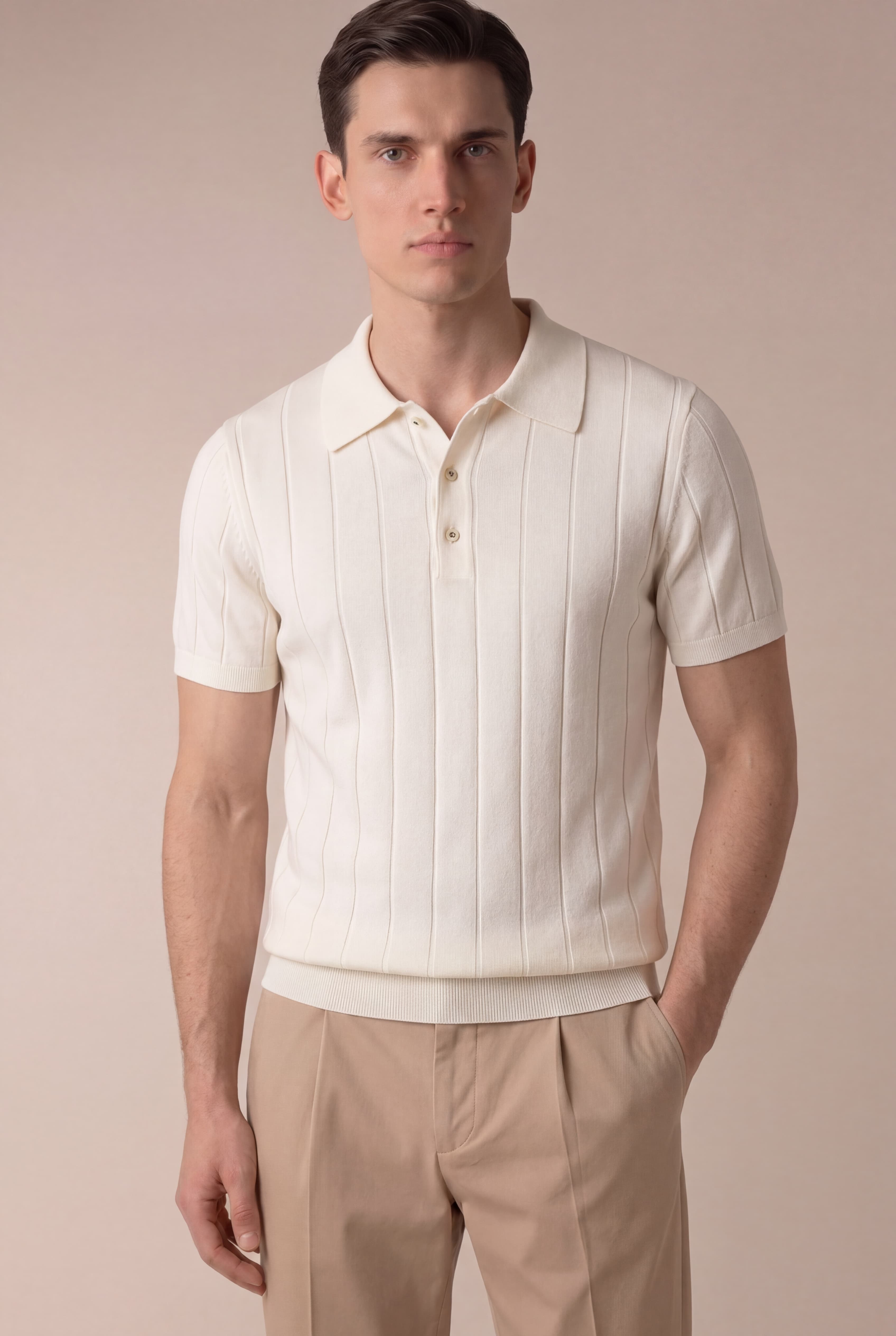 Joel - Polo Venezia Color Marfil