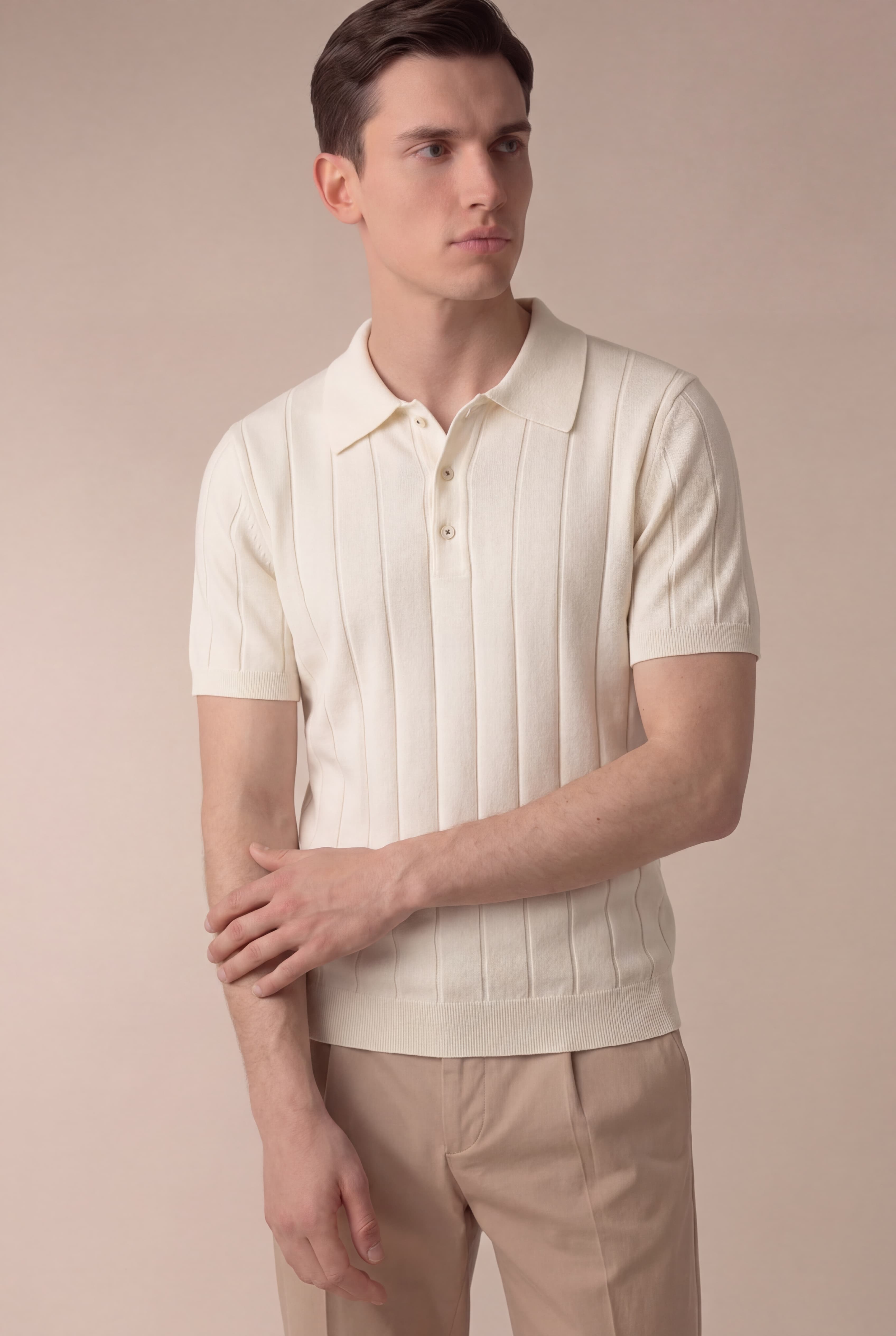 Joel - Polo Venezia Color Marfil