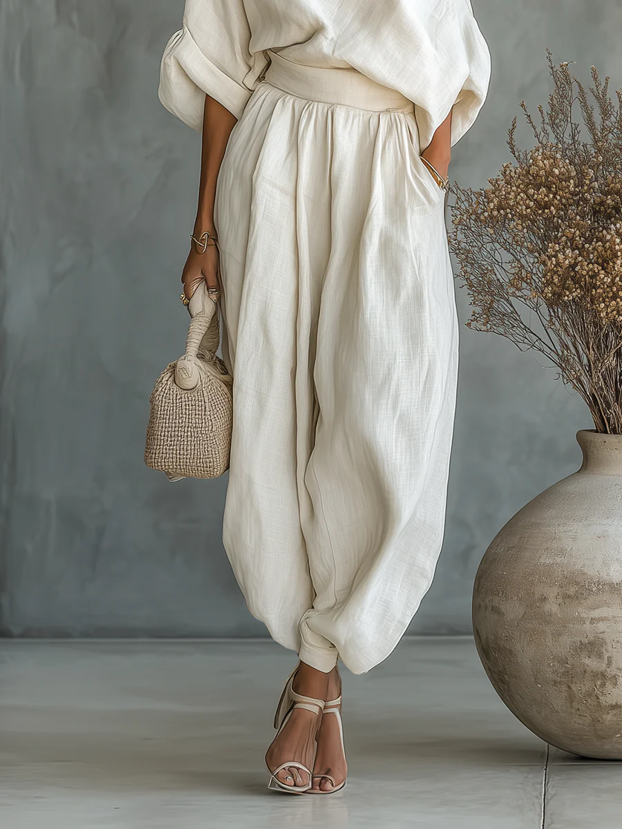 Conjunto off-shoulder de Alma