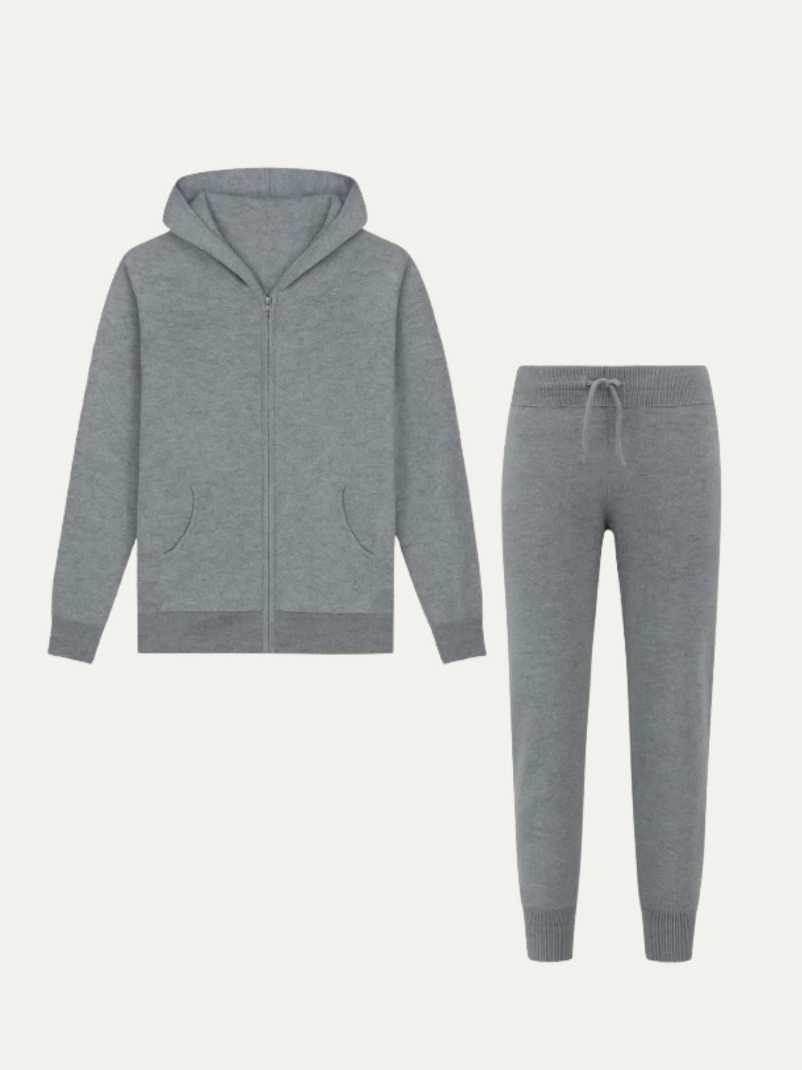 Pablo - Conjunto de Firma Gris con Capucha