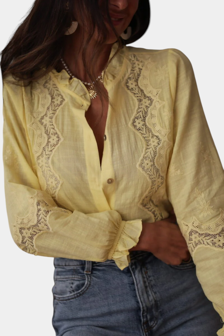 Catarina - Blusa de Encaje