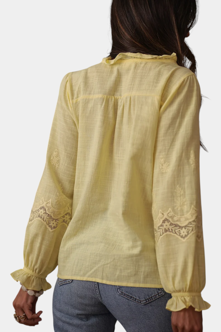 Catarina - Blusa de Encaje