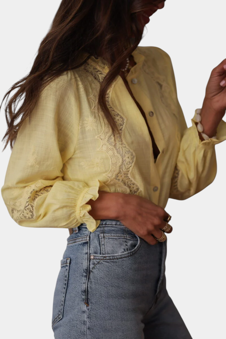 Catarina - Blusa de Encaje