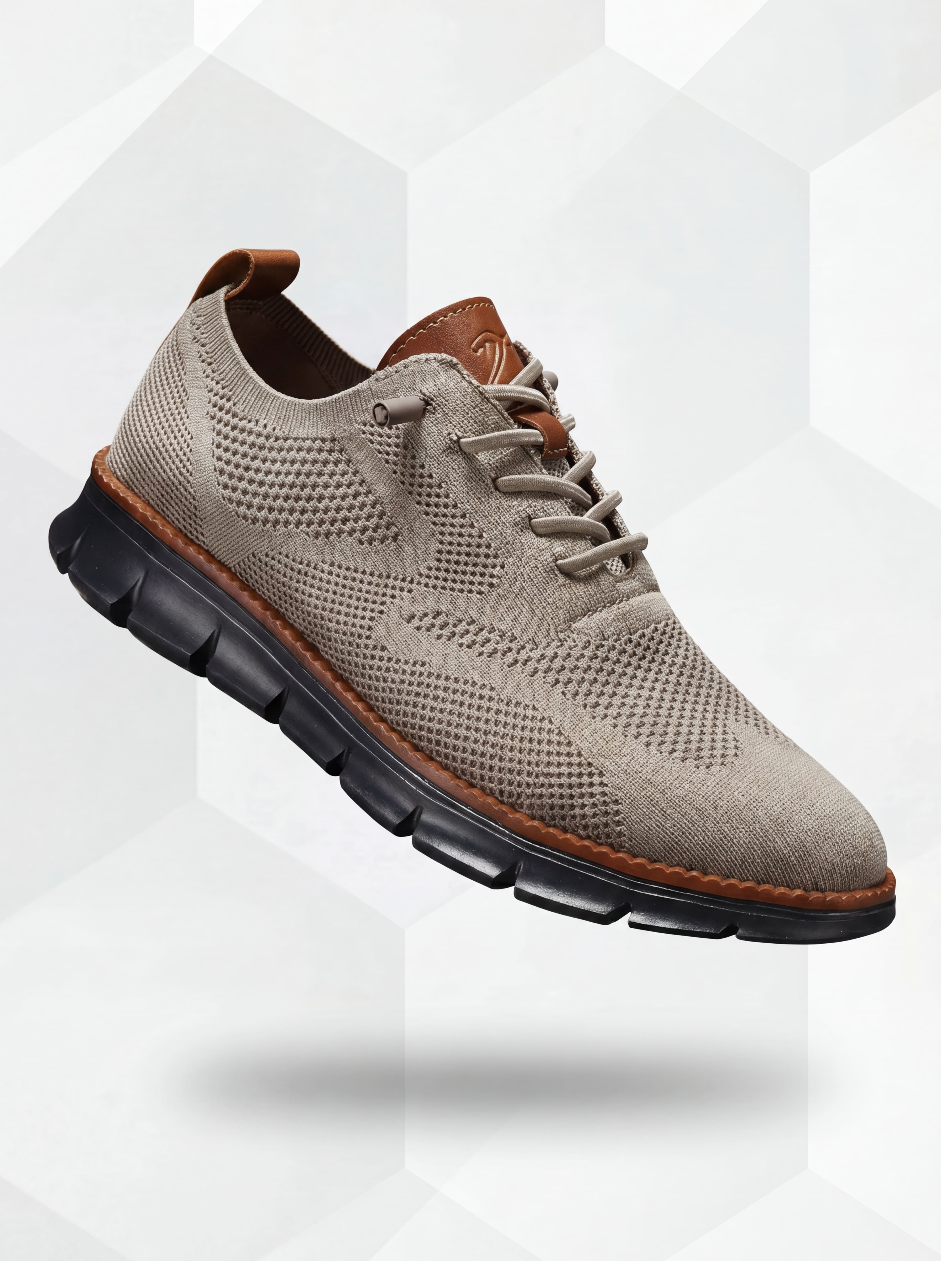 Franco - Zapatos Transpirables Ultracomfort Caqui y Negro