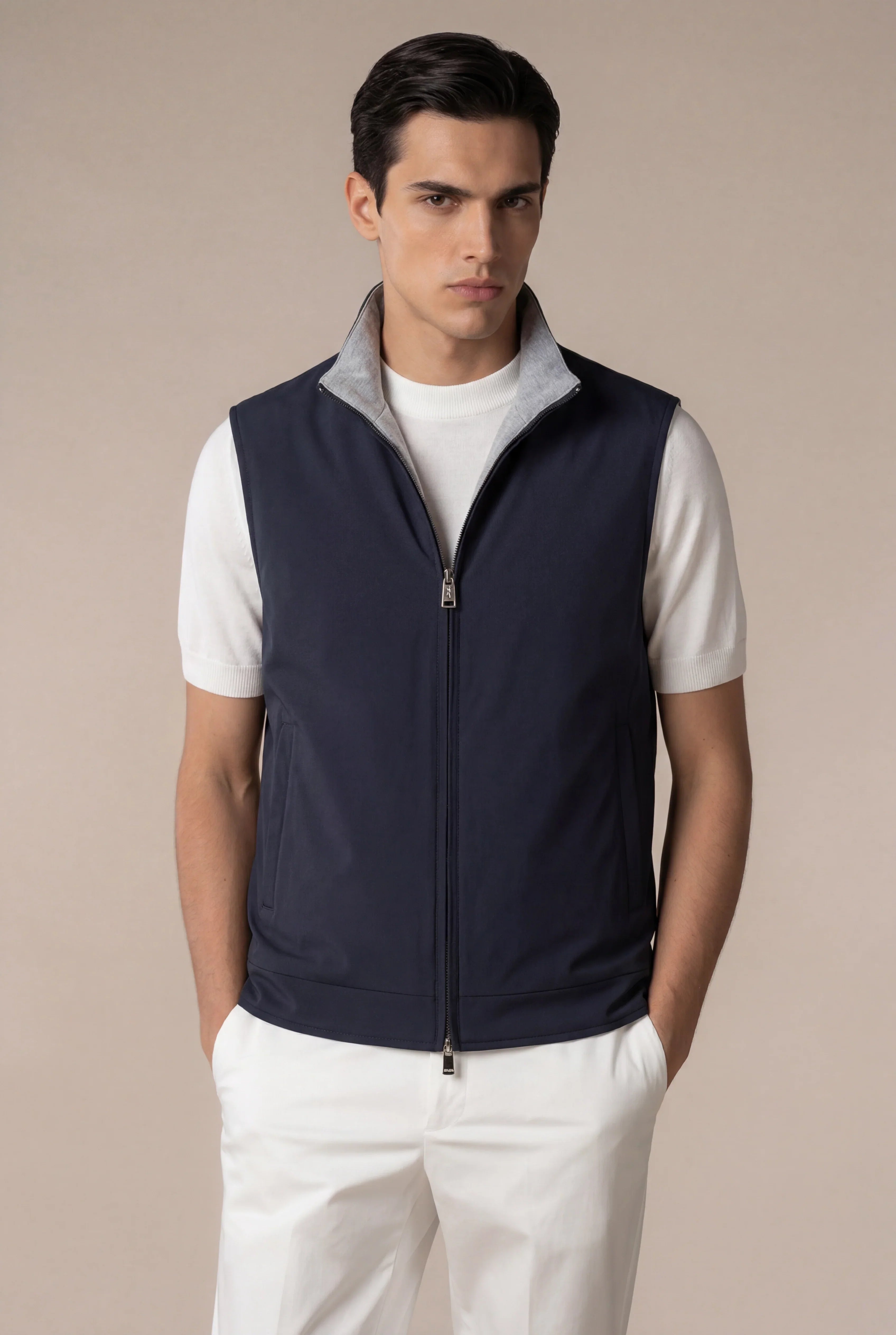 Nicolas - Chaleco Térmico Azul Marino
