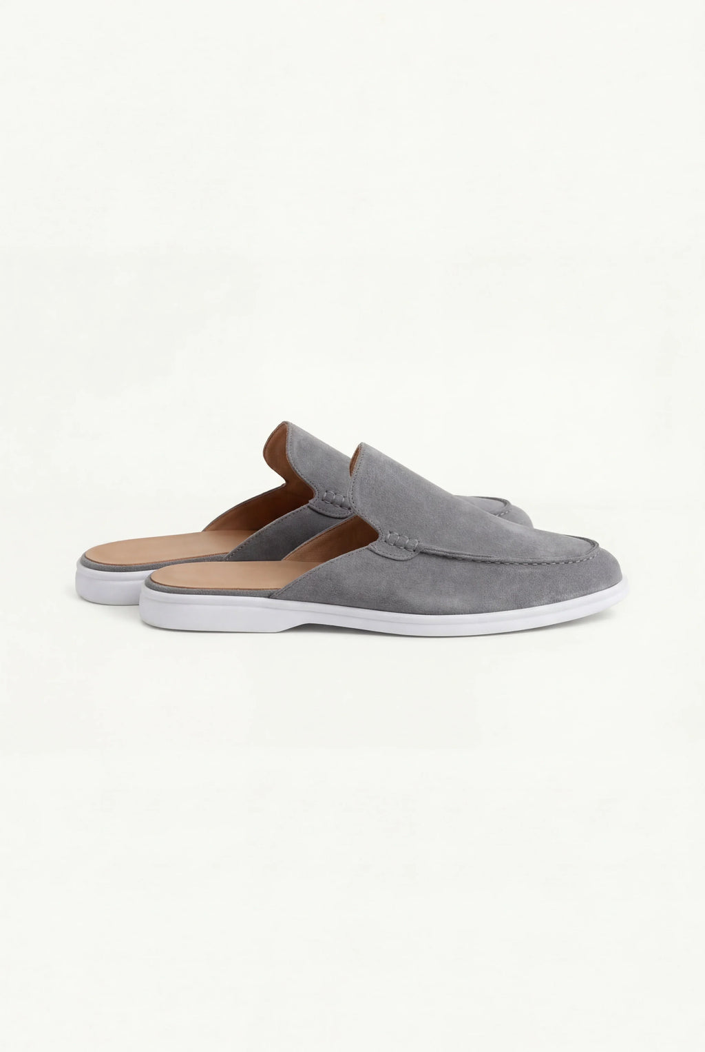 Federico - Mocasín de Ante Gris