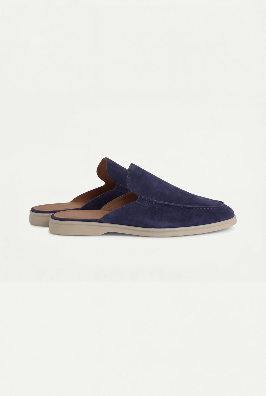 Tobias - Mocasín Náutico de Ante Azul Marino