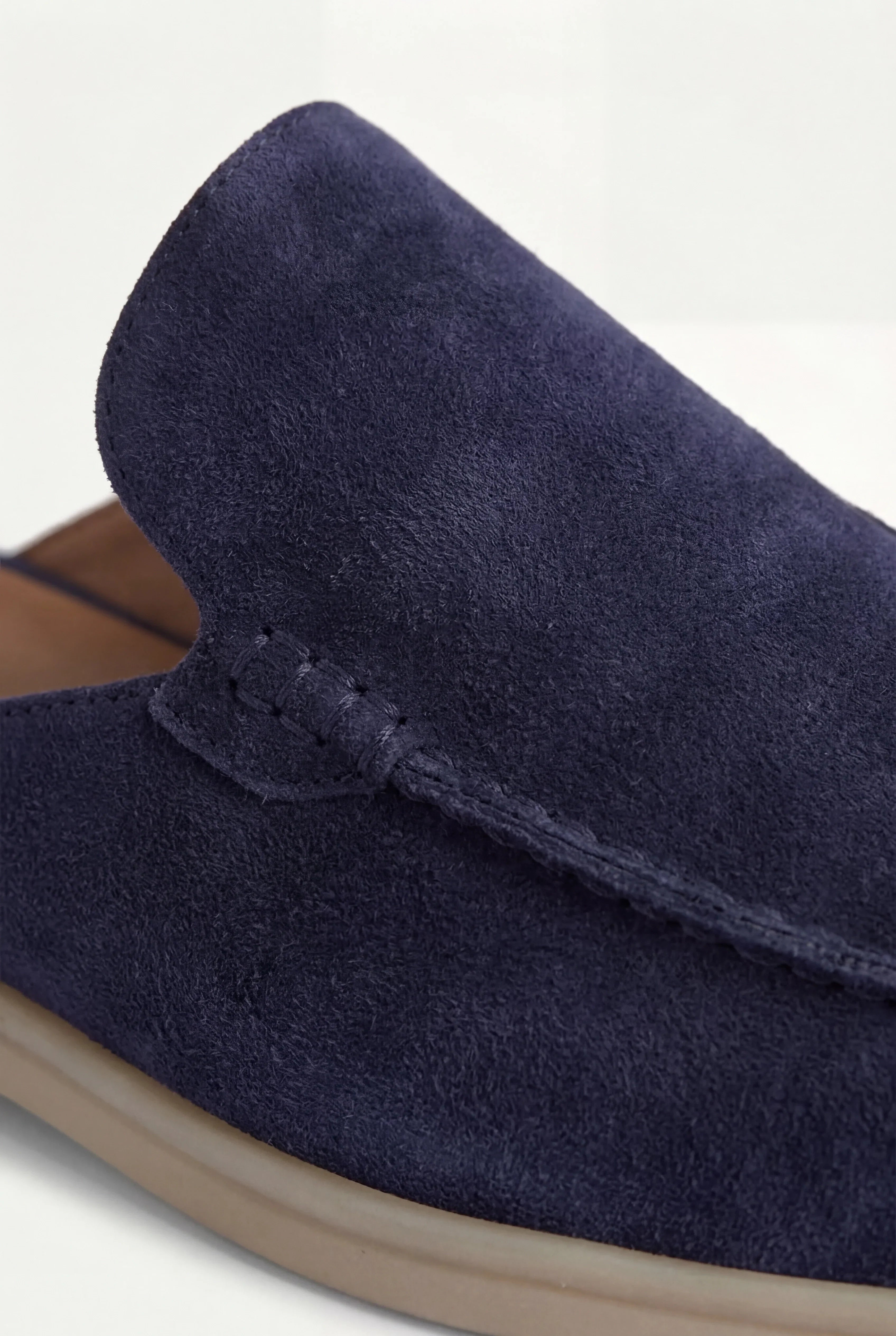 Tobias - Mocasín Náutico de Ante Azul Marino