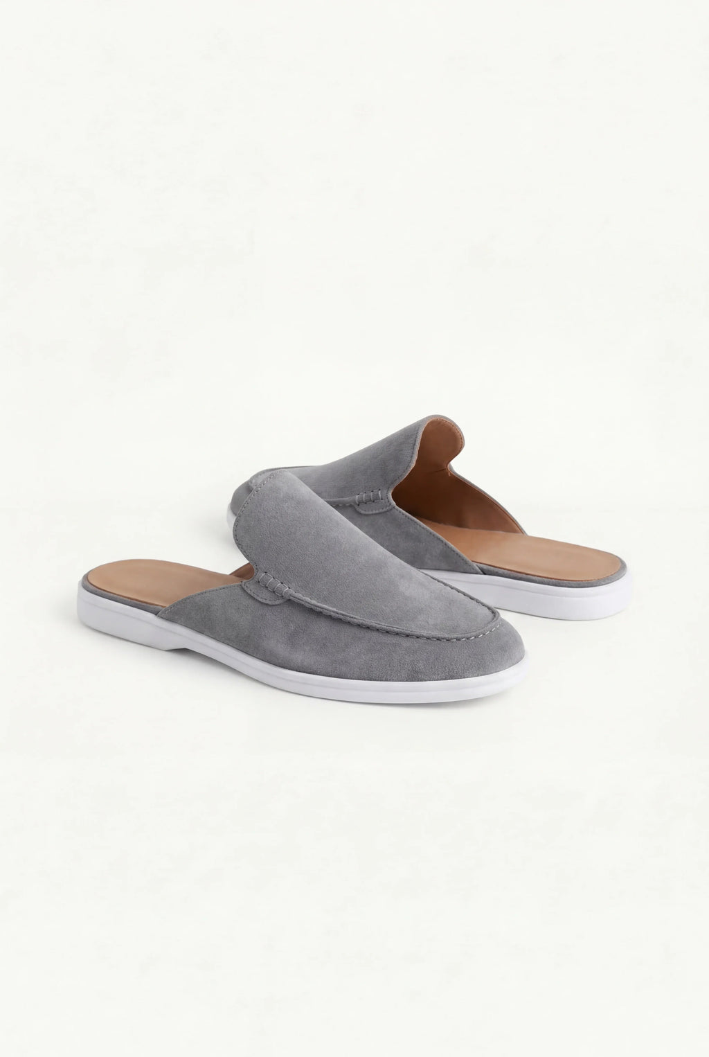 Federico - Mocasín de Ante Gris