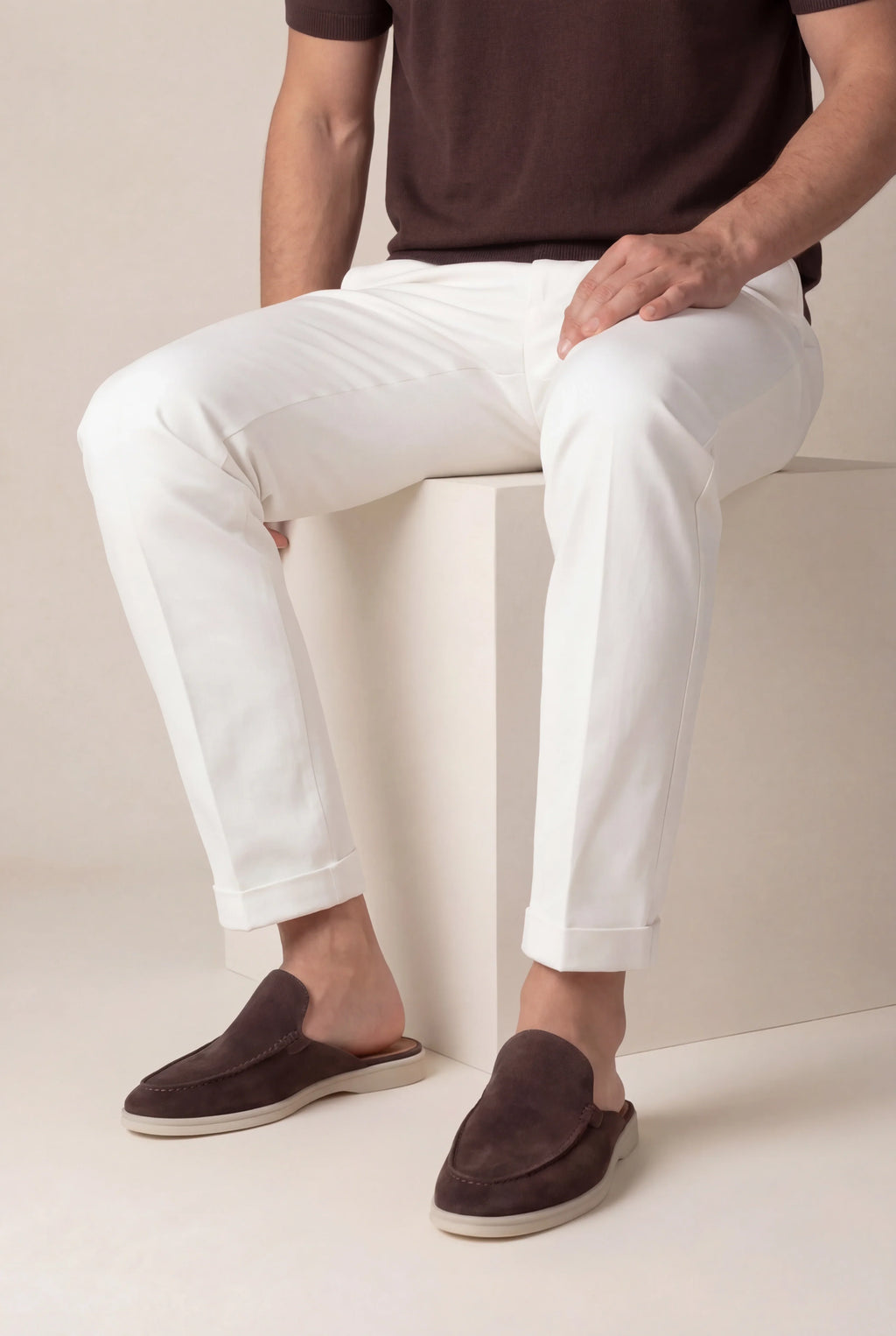 Pedro - Mocasín Náutico de Ante Marrón