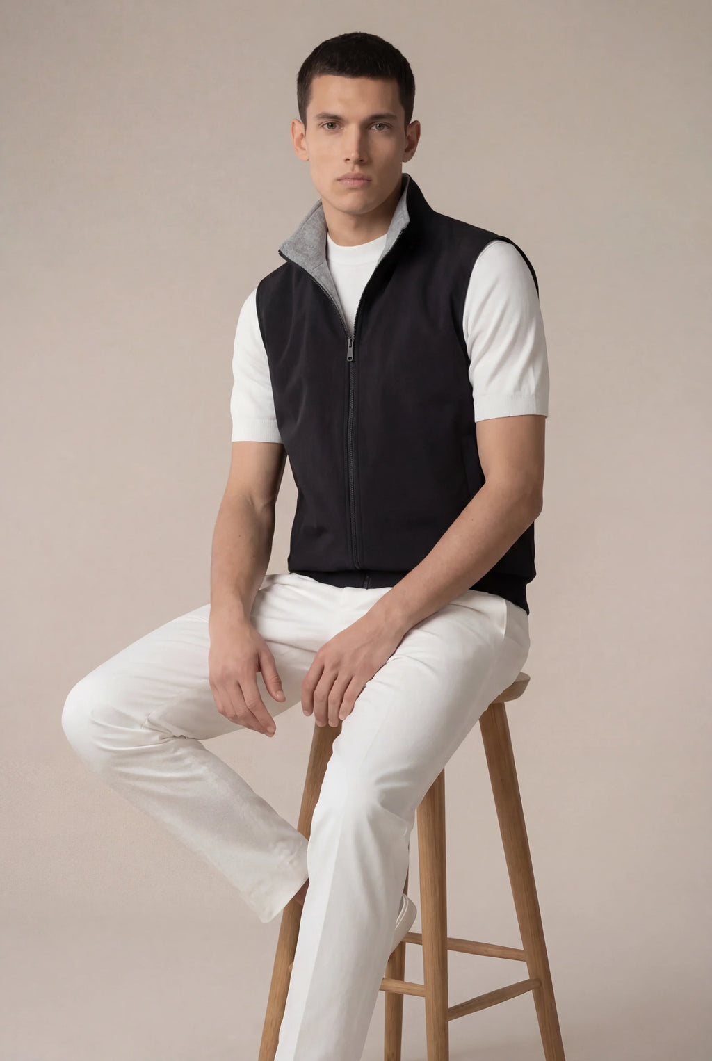 Juan - Chaleco Térmico Negro