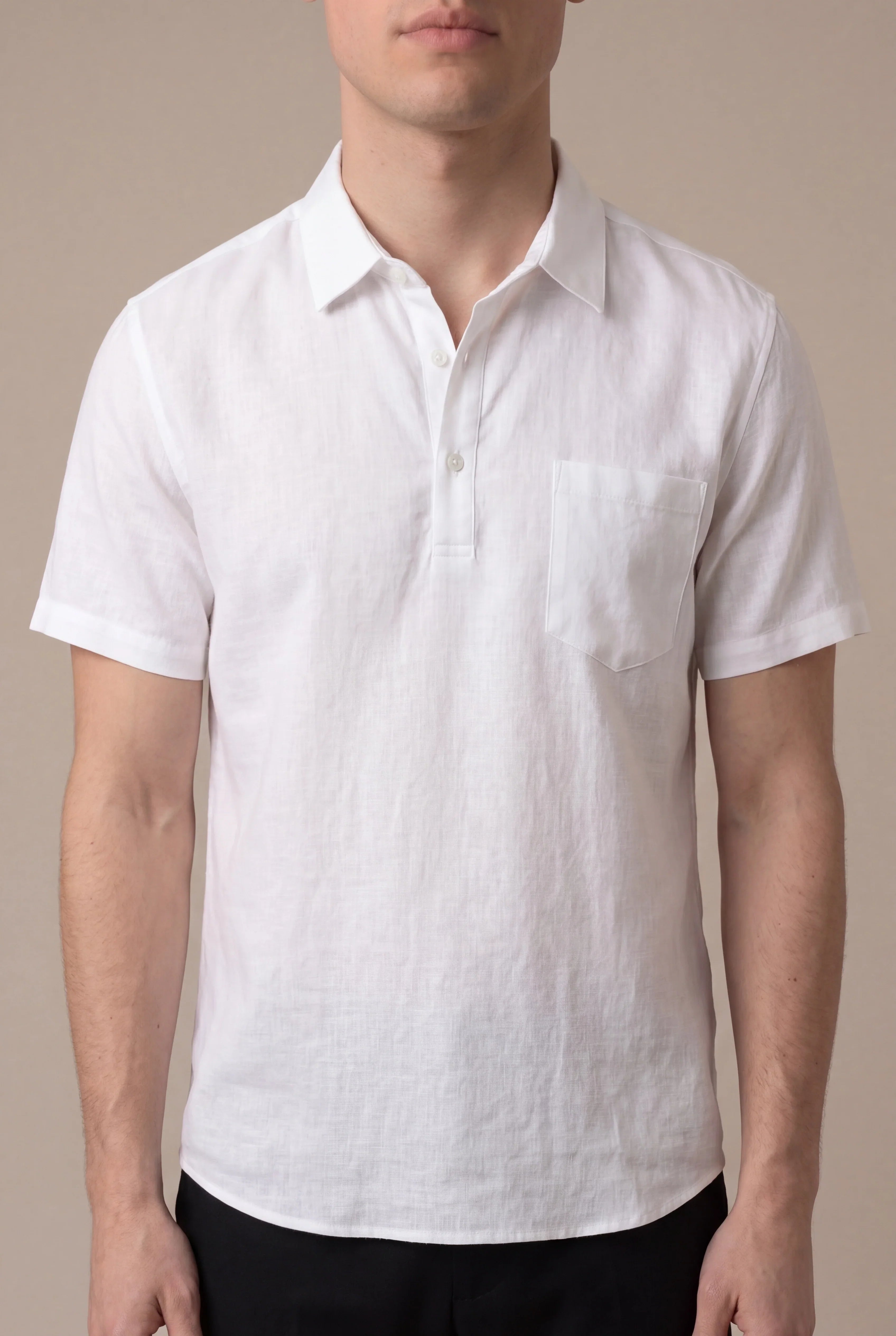 Aaron - Camisa blanca de Ponza