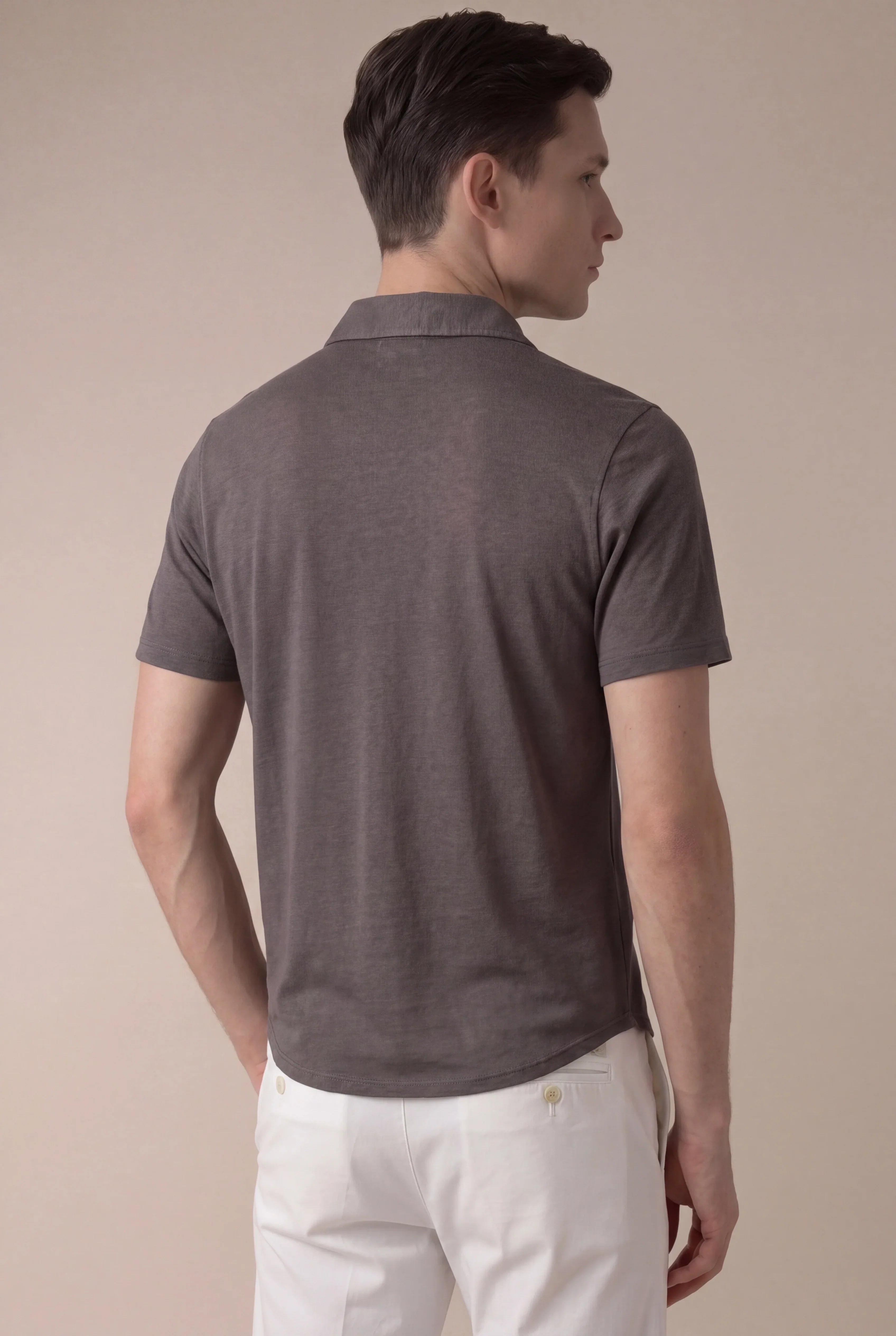 Alvaro - Camisa Ponza color topo