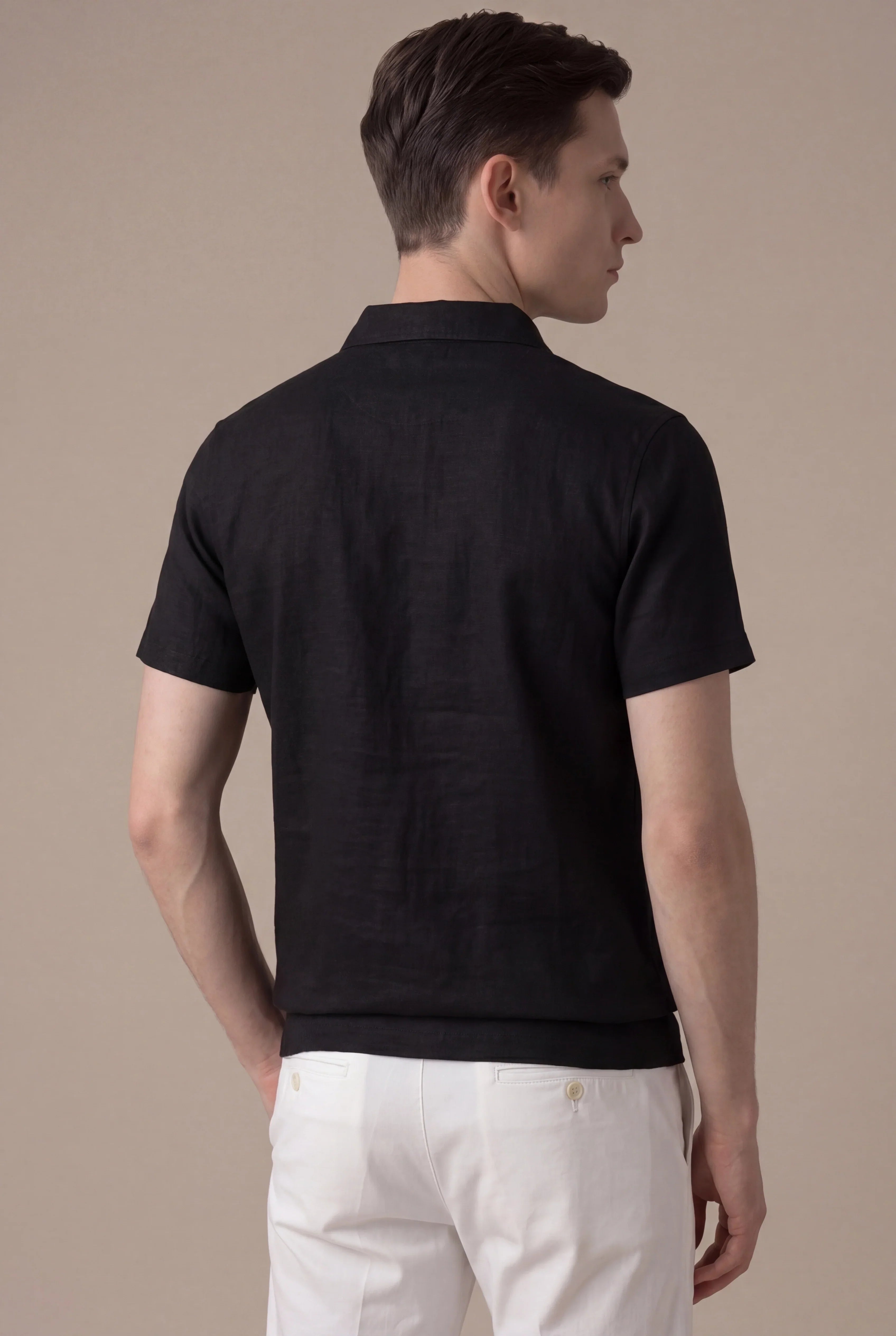Santino - Camisa negra de Ponza