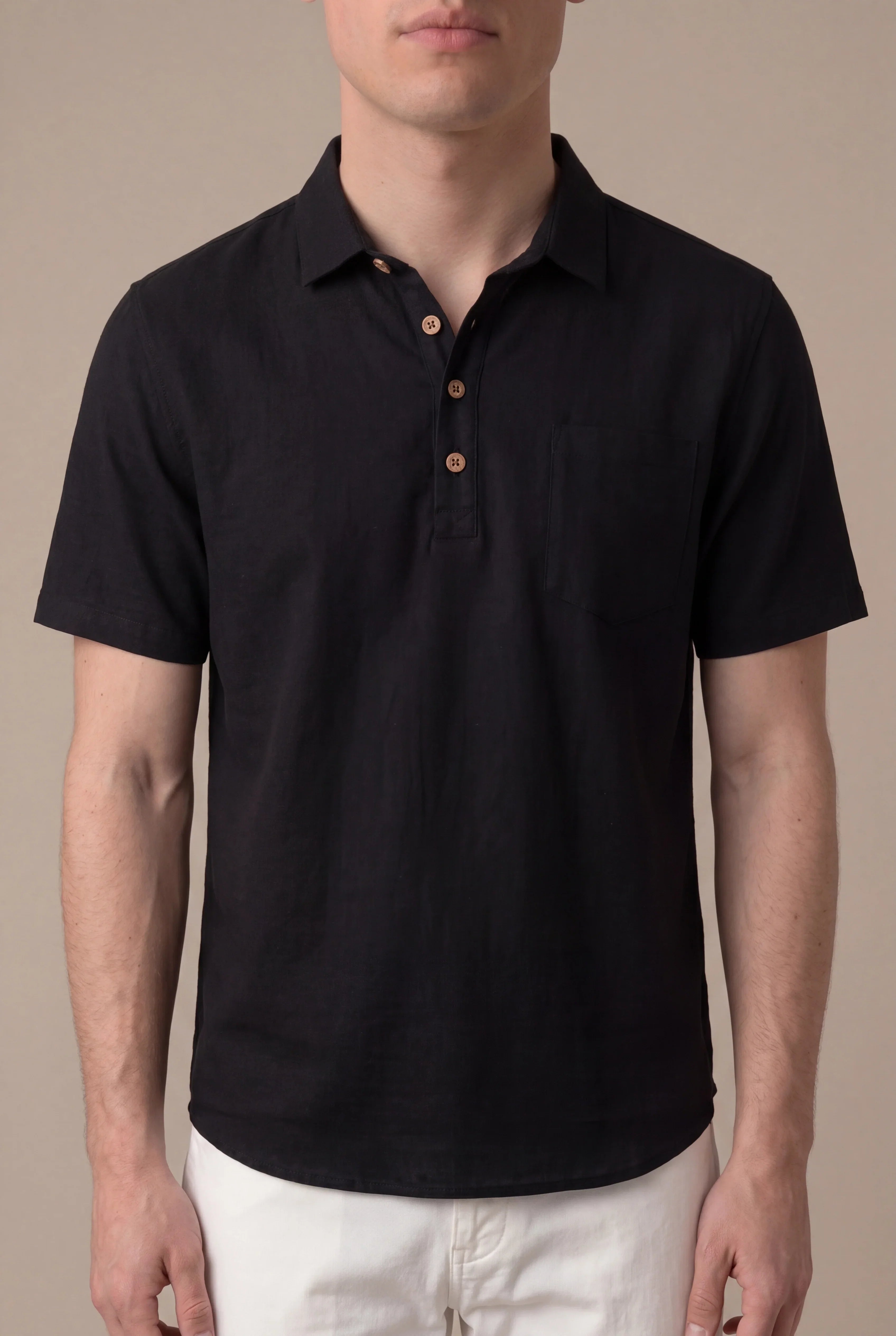 Santino - Camisa negra de Ponza