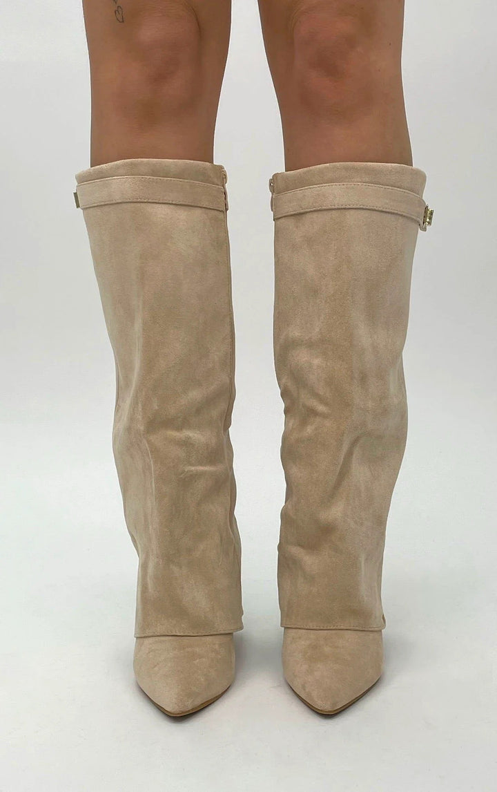 Sol - Botas altas efecto ante elegantes