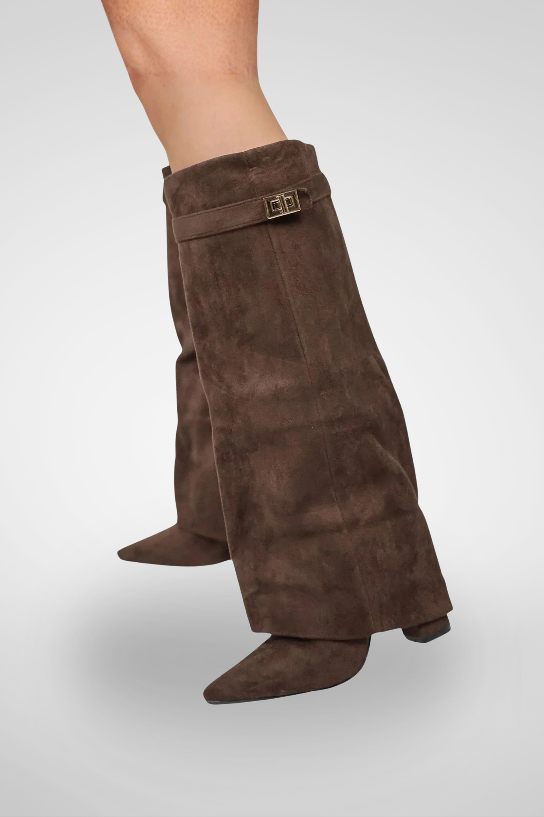 Sol - Botas altas efecto ante elegantes