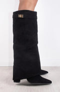 Sol - Botas altas efecto ante elegantes