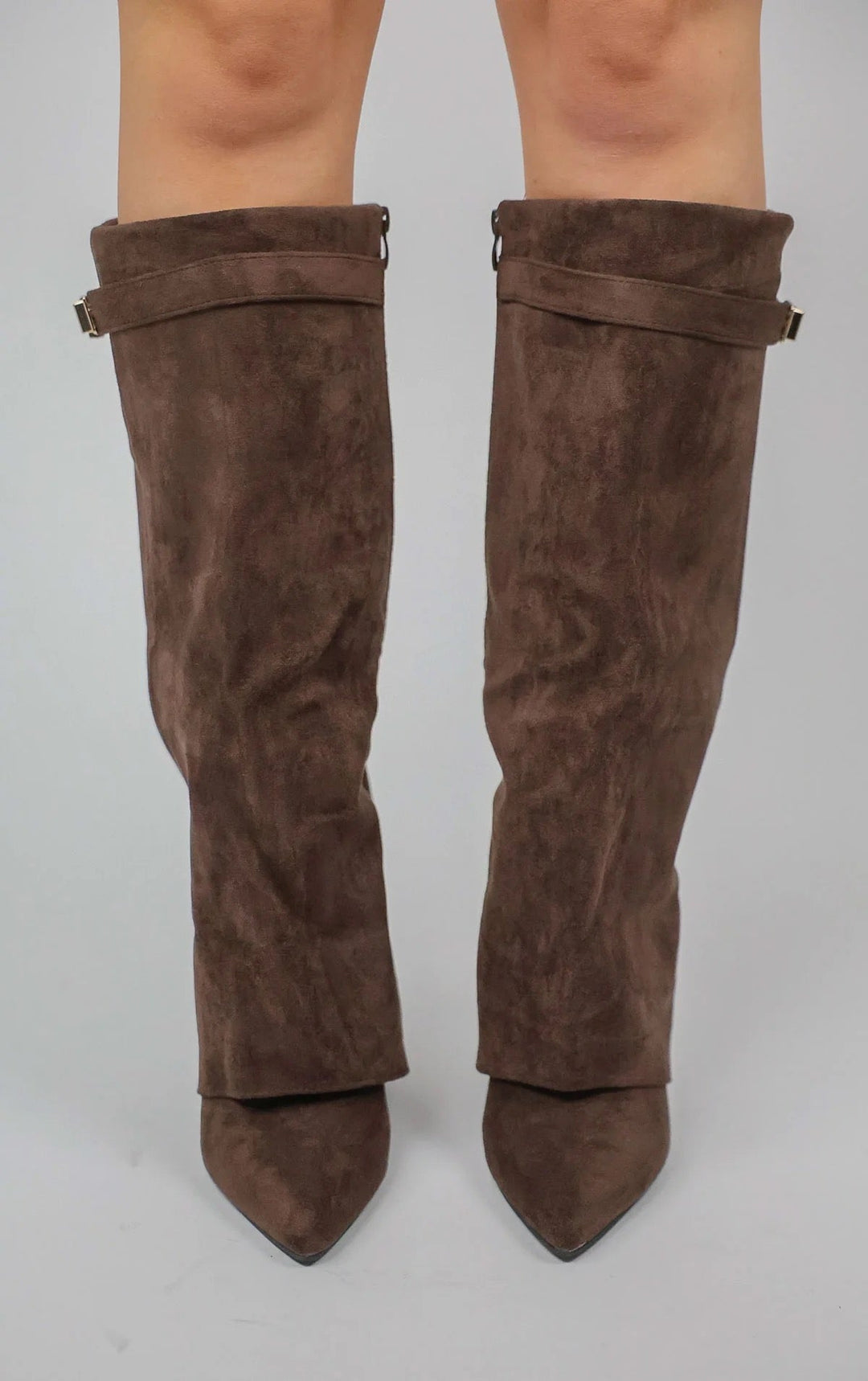 Sol - Botas altas efecto ante elegantes