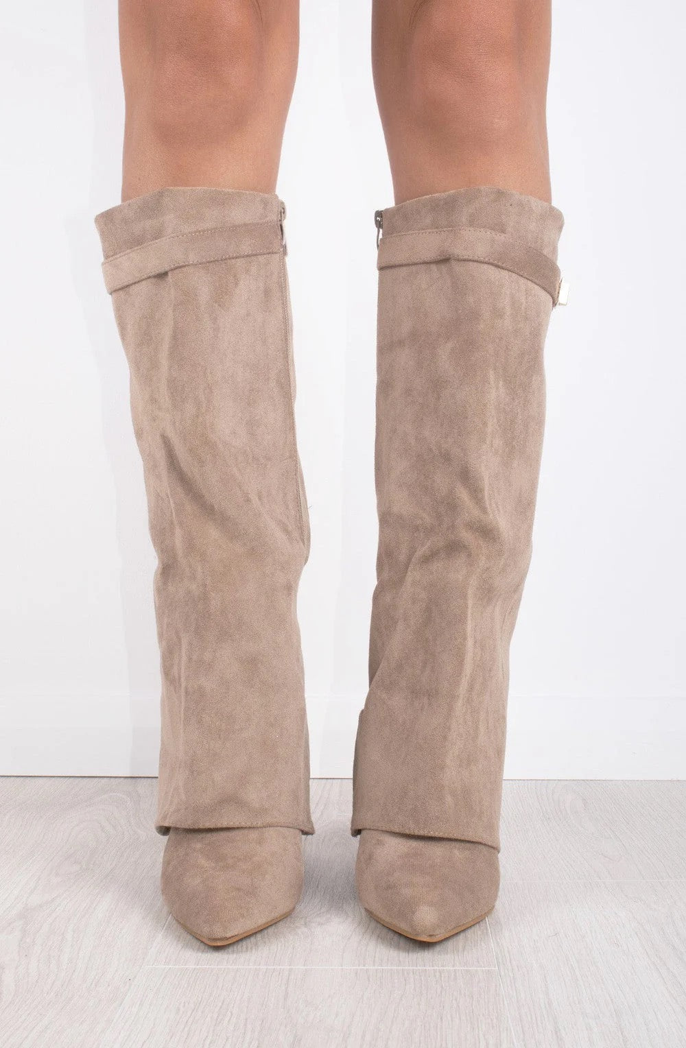 Sol - Botas altas efecto ante elegantes