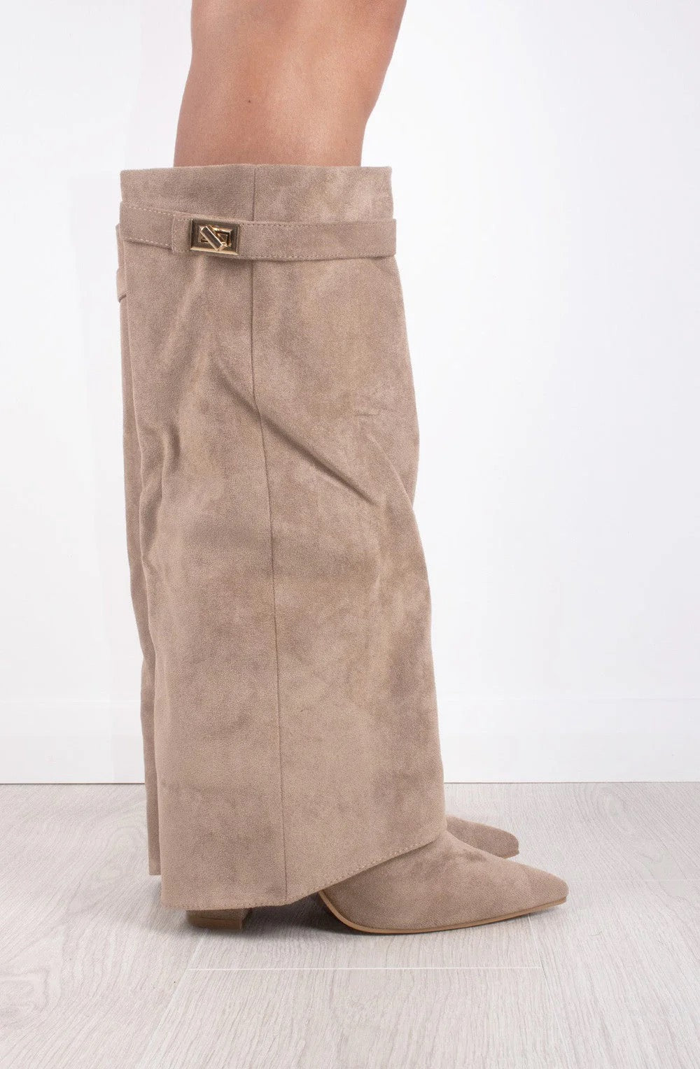 Sol - Botas altas efecto ante elegantes