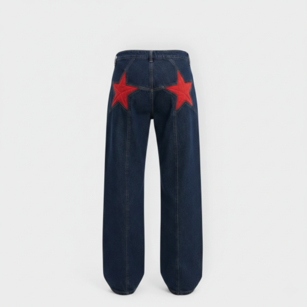 Emilse - Pantalón campana Estrella